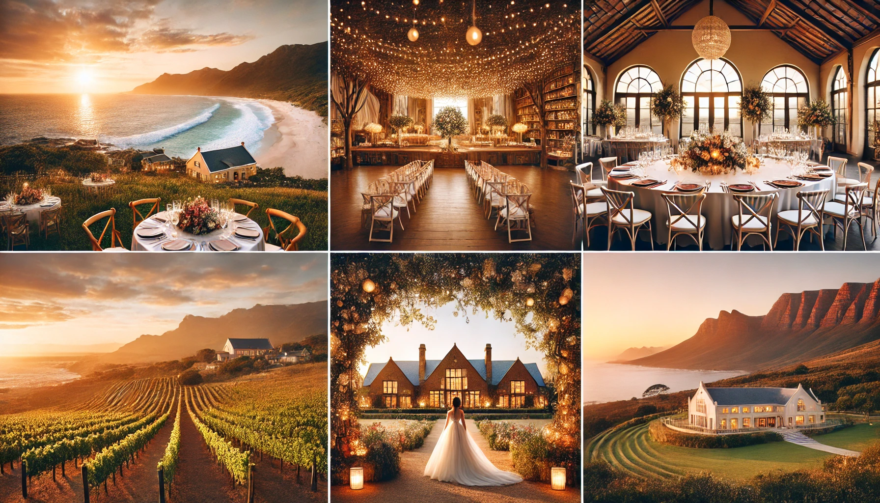 Top 10 Wedding Venues in South Africa for an Unforgettable Day