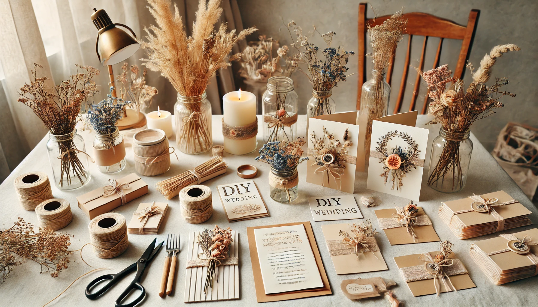 DIY Wedding Decor & Invitations on a Budget