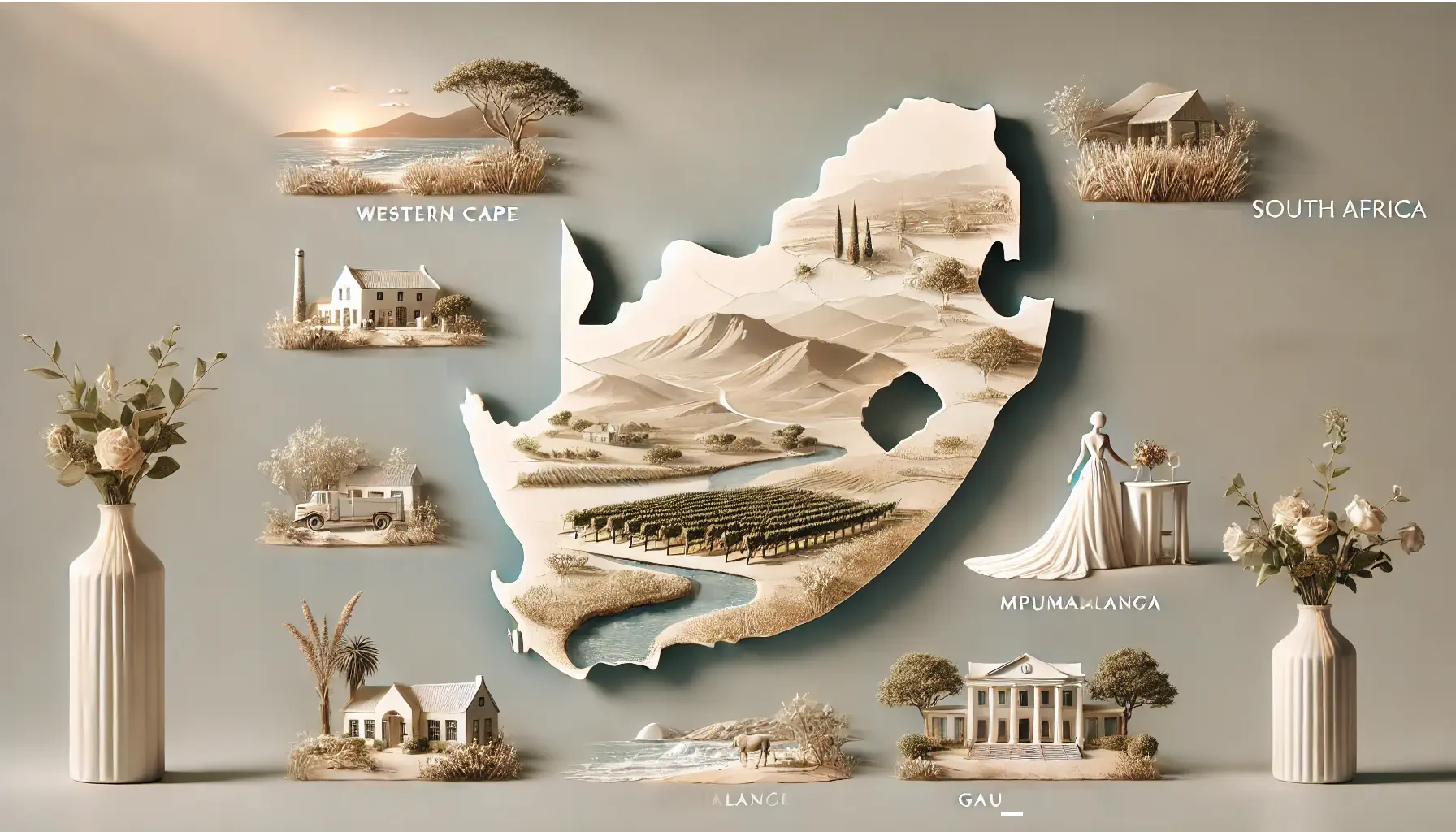 Explore Wedding Venues by Province in South Africa